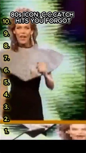 You Forgot These C.C. Catch Hits… #80s