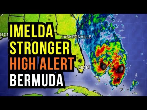 Imelda gets Stronger and Threatens Bermuda with Hurricane Winds...