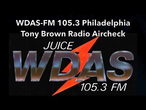 WDAS-FM 105.3 Philadelphia - Tony Brown - February 3 1979 - Radio Aircheck