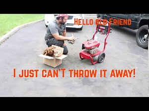 Fixing My Old Craftsman Pressure Washer So I Can Sell It. HOW TO REPLACE PRESSURE WASHER PUMP EASY!