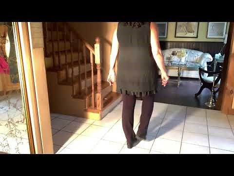 Continental line dance instructional video