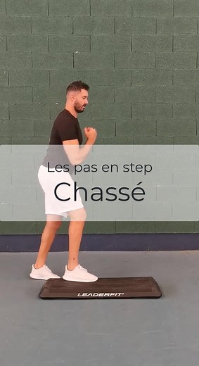 Chasseyyyy! #step #apprendrelestep #stepchoreography #stepaerobics #stepmaster