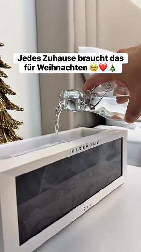 78K views · 184 reactions | Das perfekte Weihnachtsgeschenk! #diffuser #humidifier #diffuseraromathearpy #aromatherapy Verwandle dein Zuhause in Weihnachtszauber mit wohltuendem Duft und sanftem Licht. 珞☺️  Hol dir jetzt den Aroma-Diffuser mit 50% Rabatt!  https://nervige-geschenke.com/products/aromakamin | Aromakamin | Facebook