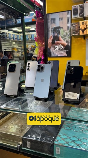 Shopping Oiapoque on Instagram: "📲 QUARTA-FEIRA DOS SMARTPHONES NO SHOPPING OIAPOQUE! 📲 Corre porque tá imperdível! 🔥 BOX M93 • Realme C85 Pro – R$1.279,99 BOX 295 • POCO M7 – R$999,99 • Infinix Smart 9 – R$549,99 • Honor X5B 256GB – R$699,99 BOX 290 • Realme Note 60X – R$579,99 BOX 520 • Redmi A5 – R$499,99 • POCO C71 – R$499,99 BOX 291 • iPhone 12 – R$1.499,99 • iPhone 11 – R$1.099,00 • iPhone 13 Pro Max – R$2.999,99 • iPhone 13 – R$ 1.999,00 • Realme Note 60 – R$479,99 #passaaquinooi #aqui