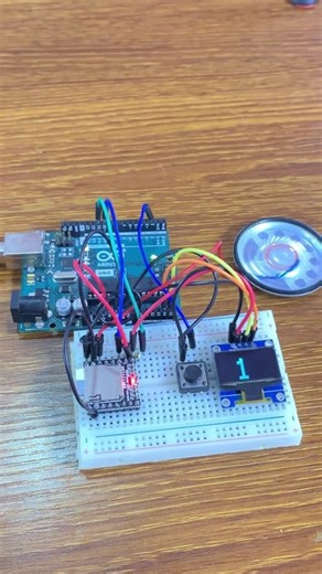 33K views · 306 reactions | Arduino + DFplayer Mini + OLED Display + Button #arduino #engineering #electronics #arduinoproject #electricalengineer #arduinobeginner #programming #uploadideaswithitamar | Upload Ideas with Itamar | Facebook