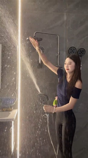 1.5K views | ✨ Power meets luxury—because every shower should feel like a spa! #HighPressureShower #ShowerSystemUpgrade #LuxuryBathroom #PowerShower #BathroomRenovation #SpaAtHome #ModernShowerDesign | Home Kitchen Supplies | Facebook