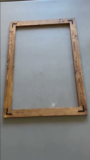 How to Build a DIY Mirror Frame with Common Boards