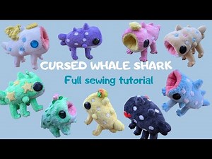 Cursed whale shark | full sewing tutorial