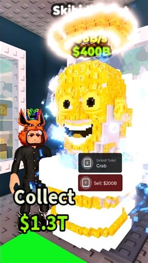 DIVINE SKIVIDI TOILET 0,09% (Admin Lucky Block) #stealabrainrot #roblox #shorts