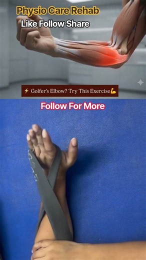 Golfer’s Elbow !! Try This Exercises !! #elbowpain #helpful #subcribemychannel #viral #explore