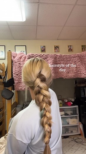 Cute Single Dutch Braids Hairstyle Tutorial