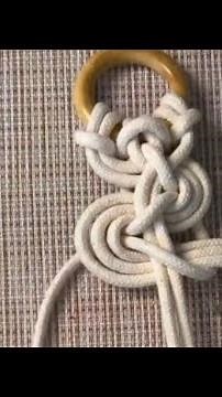 Curtain Decor: Transform Cords into Elegant Macramé Tiebacks || WooGlobe