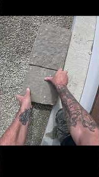 Leveling & Laying a Paver Landing