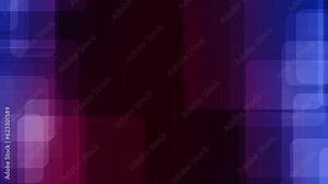 Visual rhythm moving transparent rectangles in a symmetrical geometric pattern. Graphic minimalism flowing motion with abstract rectangles and layered design 4k