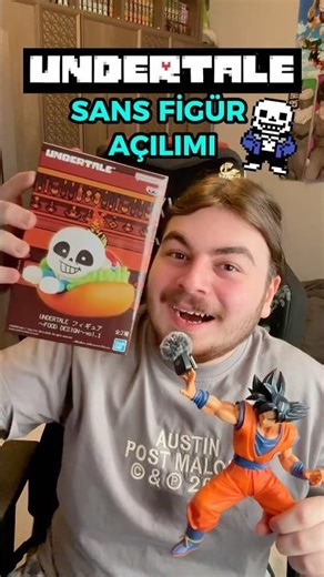 Undertale Sans Figure Unboxing! 💀 *Not an advertisement #shorts #undertale