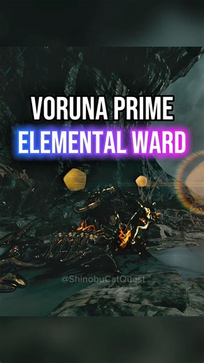 WARFRAME: Voruna Prime with Elemental Ward 🔥