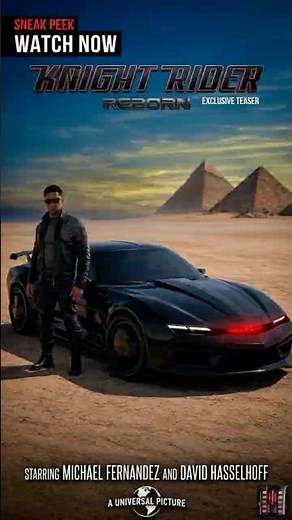 KNIGHT RIDER REBORN: FUTURISTIC SUPERCAR ACTION SNEAK PEEK | CINEMATIC HIGH-SPEED MOVIE TRAILER 🔥🚨