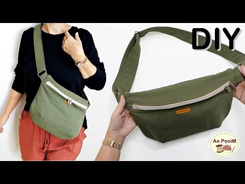 Sewing idea! How to make a sling bag