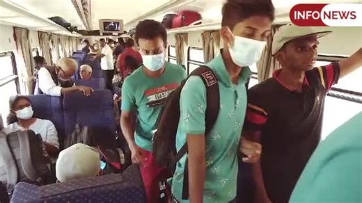 6.4K views · 518 reactions | දුම්රියෙන් යාපනයට ගිය අධිකරණ අමාත්‍යවරයා #DGI #Government #Information #Department #News #infodprtsl #Srilanka | Department of Government Information - Sri Lanka | Facebook