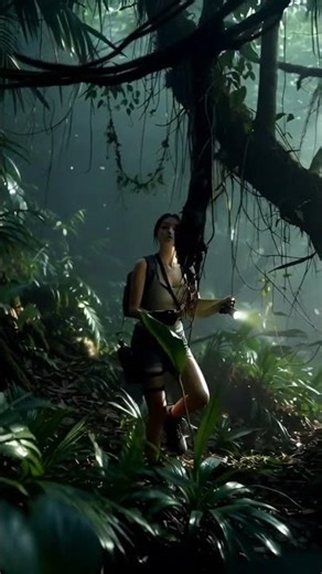 Tomb Raider Gameplay | Ultra Realistic Lara Croft | Next-Gen Action & Adventure #tombraideredit