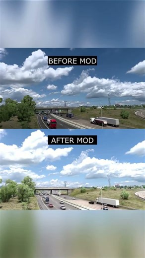 ETS2’de Kullandığım En Gerçekçi Grafik Modları #ets2 #eurotrucksimulator2 #ets2mod #ets2mods