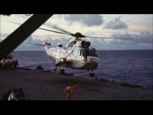 re-entry and splashdown apollo 13 from when we left earth