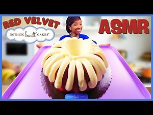 ASMR | MUKBANG RED VELVET CAKE | NOTHING BUNDT CAKES | 케이크 먹방