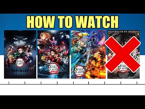 How to watch the Demon Slayer anime CORRECTLY - timeline explained