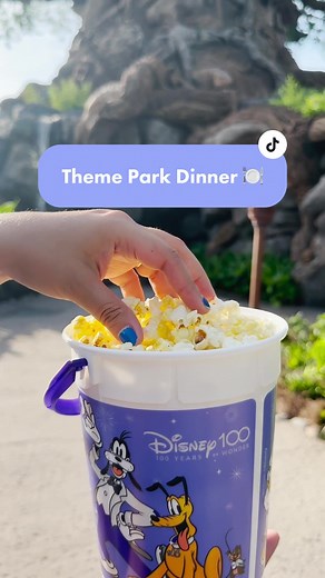 You’ve tried girl dinner, now try theme park dinner! 🍿🎢 #Disney #DisneyParks #DisneyWorld #AnimalKingdom #DisneySnacks #Snacks #FoodTok #GirlDinner #DisneyEats