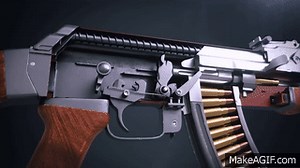 How an AK-47 Works on Make a GIF