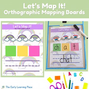 Orthographic Mapping Boards (Science of Reading Aligned)