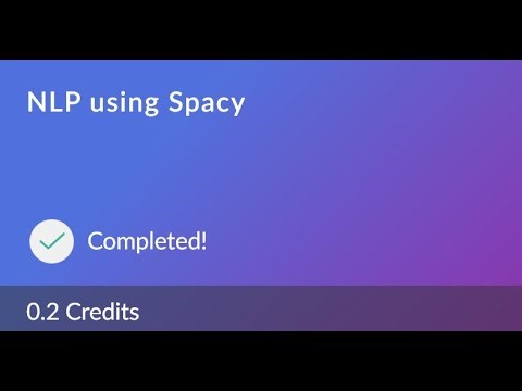 NLP using Spacy Assessment (0.2 Credits) || Fresco Play