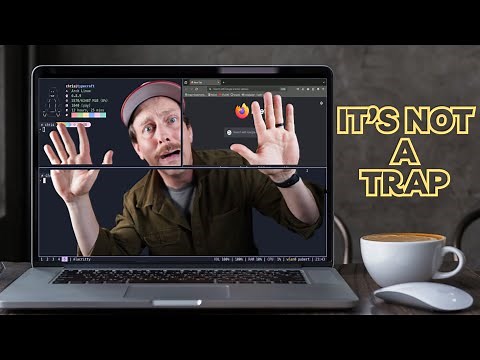 What the hell is a Tiling Window Manager? Linux For Newbs EP 2