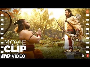 Ram meets Hanuman (Movie Clip #5): Prabhas | Saif Ali Khan | Kriti Sanon | Adipurush