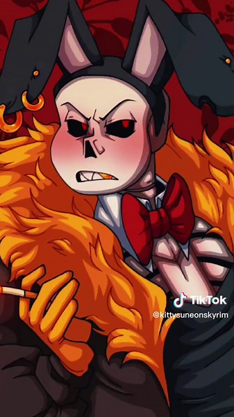 Underfell Sans in a Bunny Suit | Cute Character Transformation