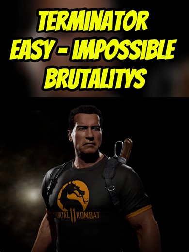 Terminator Easy - Mastering Brutalities in MK11