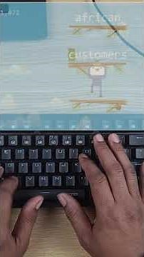 cool, but how high can your keyboard jump? #shorts