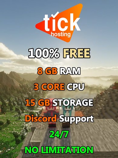 Discover the Best Free Minecraft Hosting at Tickhosting.com
