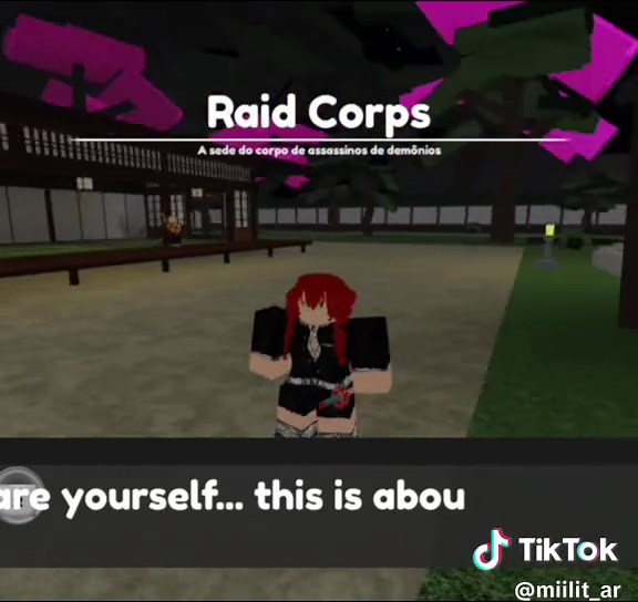 Como fazer raid no demon fall#roblox #foryou #fy #demonfall #projectsley