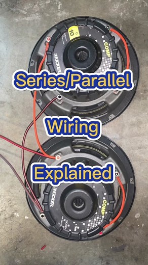 Series/Parallel Wiring For Beginners #caraudio #installer #amplifier #subwoofer #basstok