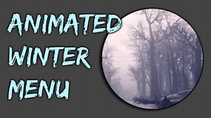 Winter Main Menu Animated - For snowy and frosty players