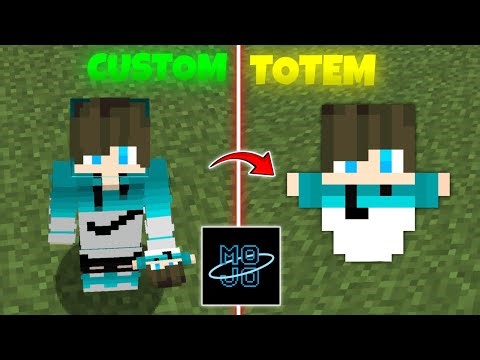 Custom Totem Mojo Launcher 🤯 | Custom Totem Skin Minecraft Java Edition