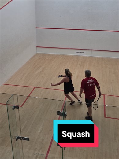 Poor width creates opening #rally #competitive #squash #sports #hobby