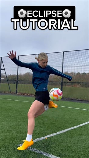 💫Eclipse💫 football freestyle trick tutorial 👀⚽️ #football #footballsk... | Ana Maria Markovic