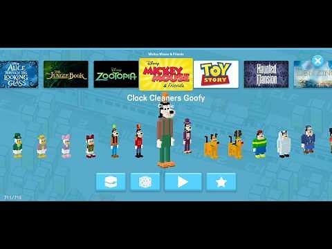 Disney Crossy Road #16 Mickey Mouse & Friends All Characters Gameplay