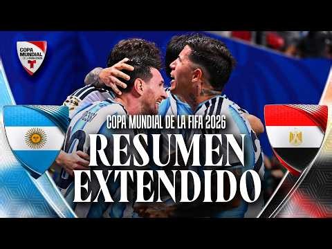 Argentina vs. Egipto | Resumen Extendido | Copa Mundial de la FIFA 2026 | Telemundo Deportes