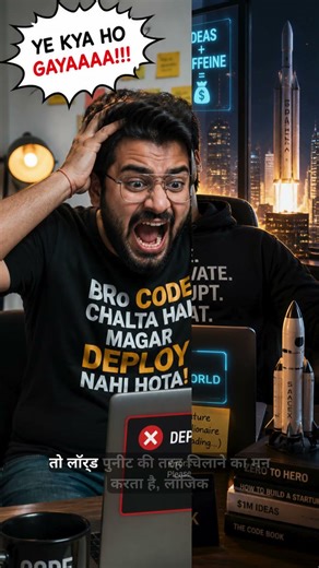 Coding vs Deployment 🤯 | Har Developer Ki Kahani 😂