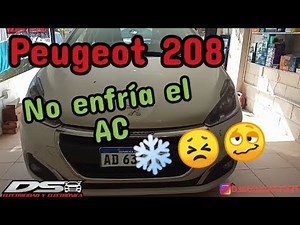 Peugeot 208 - Air conditioning not working - Could it be the compressor?
