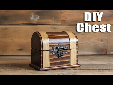Crafting a Small Wooden Chest | Perfect Gift Box Idea!