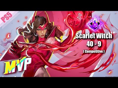 I prove Scarlet Witch still good in comp - Marvel Rivals [ MVP ] [ PS5 4K ] [ Controller ] 🎮